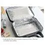 Factory Custom Durable Insulated Thermal Food Delivery Lunch Bag Waterproof Portable Pizza Carry Picnic Cooler Bag