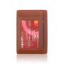 Wholesale genuine leather mini card holder wallet business card holder leather id card holder