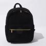Stock No MOQ Brown Pink Black Soft Fleece Cute Pockets with Quality Zipper Teens Rucksack College Book School Bag Teddy Backpack