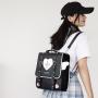 KBW431 Retro Women Shoulder Bag New Pu Dark Wind Love Angel Travel Crossbody Backpack Students Schoolbag For Girls