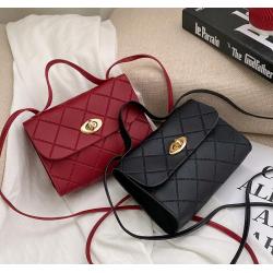 Simple Fashion Women Small Bag Cheaper Wholesale Handbags Ladies Shoulder Bags Causal Tote Bag PU Polyester Single Lady Purse
