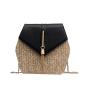 Summer New Style Straw Woven Chain Bag Fashion Designer Straw Bags 2022 Girls Fashion Shoulder Handbags For Women