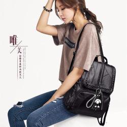 Women Backpack Shoulder bag for Women New Fashion Pu Leather Large Capacity Ladies Backpack Outdoor Travel Backpacks School Bags
