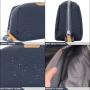 Large Capacity Cosmetic Bags Waterproof Portable Pouch Open Flat Toiletry Bag Make up Organizer with Zipper and Handle Bags