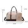 2021 Luggage Bag Men Women PU Leather Clothes Storage Carry-On Duffle Organiser Foldable Duffel bag Packable Tote Travel Bag