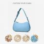 New Arrival Crocodile Embossed Fashion Womens Underarm Bags Quality Metal Chain Luxury Vegan Fashion Ladies Shoulder Bags