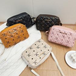 Good quality printing camera bag 2024 new Korean small square bag fresh sweet ladies shoulder bag for women wholesale factory