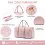 LOVEVOOK custom logo 2pc travel organizer bag with shoe compartment gym weekender travelling luggage carry on travel makeup bags