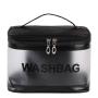 Summer new transparent PVC large capacity waterproof cosmetic bag portable female travel toiletry bag storage bag handbag