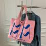 Fashion Lady Handbag Tote Bag Letter Zipper Canvas Tote Bag Plain 2023 New Para Mujeres Bolso Bolsas CY124