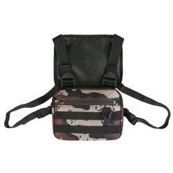 2020 New Design China Factory Custom Men Bags Front Pocket Fashion Nylon Chest Rig Bag