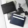 2021 new design credit card holder rfid thin genuine leather card wallets