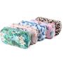 Tropical Bohemian Floral Nylon Pouches Balloon Flamingo Leaves Leopard Printed Waterproof Cosmetic Purse Floral Makeup Bags