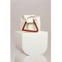 Fashion Trend Niche Design Sac A Main 2023 European And American Irregular Bucket Bag Temperament Handle Clear Acrylic Handbag