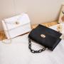 Women's handbags new 2024 bags for women wholesale lattice mobile phone bag small square handbag chain crossbody shoulder bag