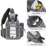 Wholesale Custom Logo Unisex Sling Crossbody Sports Bags wirh Racket Professional Pickleball Paddle Bag