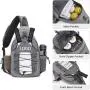 Wholesale Custom Logo Unisex Sling Crossbody Sports Bags wirh Racket Professional Pickleball Paddle Bag