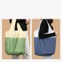 Portable foldable large capacity grocery shopping bag waterproof environmentally friendly supermarket tote shopping bag