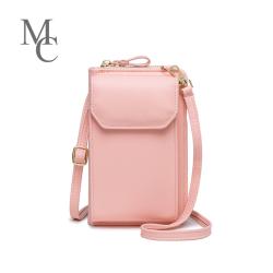 Minissimi Brand New Style Carteras Mujeres Pu Leather Crossbody Bag Mobile Phone Bags Wallets For Women