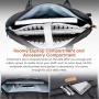 Laptop Convertible Backpack Messenger Bag Shoulder Bag Compute Case Handbag Business Briefcase Multi-Functional Travel Rucksack