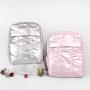 CHANGRONG Custom Women Poofy Bag Waterproof Lightweight Nylon Quilted Puffer Puffy Bag