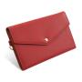 Customized Leather Cash Envelope Wallet Women Long Purse Clutch Wallet Leather Women's Long Wallet