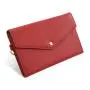 Customized Leather Cash Envelope Wallet Women Long Purse Clutch Wallet Leather Women's Long Wallet