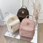 2024L Girls' Korean Fashion Joker Korean Backpack Single Strap Schoolbag for Ladies Portable Foreign Trade Women's Bag