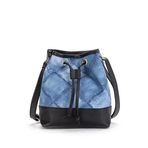 2024 Ladies Printed Handbags Single Shoulder Fashionable Bucket Bag with Portable Feature Classic Design for Foreign Trade