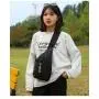ZF045 New Outdoor Leisure Single Shoulder Crossbody Bag Ladies Oxford Cloth Men Waterproof Wear Chest Bag Handbag Backpack