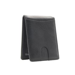 RFID Front Pocket PU Leather ID Window Cash Holder Travel Money Clip Wallet