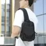 Wholesale Single Shoulder Bag Men Polyester Customs Handbag With Logo New Waterproof Sports Men's Crossbody Bag