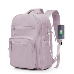ZF193 Travel Shoulder Bag Large Capacity Men and Women Business Casual Backpack Oxford Multi-compartment Schoolbag Laptop Bag