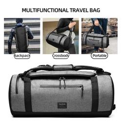 Men Gym Bag Large Travel Training Fitness Workout Sports Bag Backpack Waterproof Dry Wet Shoulder Travel Duffel Bag