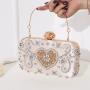 KBW367 Hot Women Bag New Handmade Bead Embroidery Dinner Bag Ladies Banquet Diamond Dress Handheld Crossbody Clutch Bag