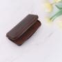 Wholesale Custom Pen Pouch Leather Zipper Pen Bag Leather Pen Case For School Stationery Bag Purse Clutch Bag