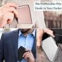HR520 Hot Selling RFID Aluminum Wallet Card Box Portable Handheld Bank Card Holders Fashion Wallet Anti-theft Business Card Case