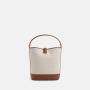 Custom Logo High Quality Cross Body Bag PU Leather With Canvas Handbags Luxury Ladies Buckle Bag For Women
