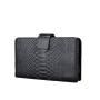 OEM ODM Customized Designer Mens Luxury Genuine Snake Skin Snakeskin Leather Clutch Wallet Bag For Men