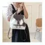 Alligator Korean Fashion Sling Bags Pu Ladies Shoulder Bag Large Compartment Backpack with Carton Printing