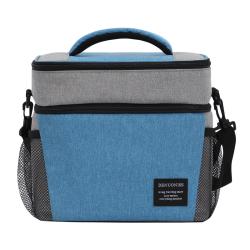 Custom Oxford Lunch Bag Thermal Insulation Refrigerate Ice Bags Large Capacity Food Fruit Drink Carry Picnic Lunch Bag