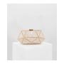 Wholesale acrylic marble evening bags geometric patterns box clutch party bag ladies purse fashion bag women handbags pochette femme