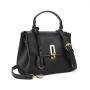 2024 Women's Fashionable Portable Handbag Simple One-shoulder Crossbody Bag Tote Bag Retro Solid Color Small Square Bag