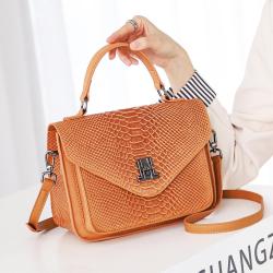 customized casual snake skin print Real leather handbags purses for women women's small shoulder messenger bags hot 2024 trendy