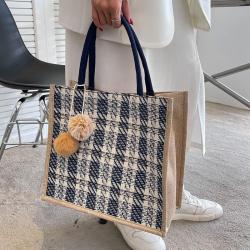 Large Capacity Tote Bag Women'S New Fashion Tote Bag Student Class Instagram All-In-One Shoulder Bag