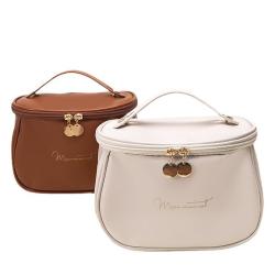 HR389 New PU Cosmetic Storage Bag Multifunctional Portable Handheld Bag Fashion Travel Organizing Portable Advanced Wash Bag