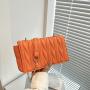 Pure Color Bags Women Handbags Ladies Pu Leather Designer Shoulder Bags Diamond Lattice Bags For Women