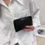 HR498 New PU Leather Wallet for Women Coin Wallet Female Retro Pattern Luxury Handbag Ladies Evening Party Handheld Card Purse