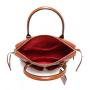 Retro oil wax soft PU leather high-capacity crossbody bags women's tote bag handbags