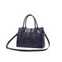 2024 Embossed Crocodile Genuine Leather Women Leather Tote Bags Luxury Handbag